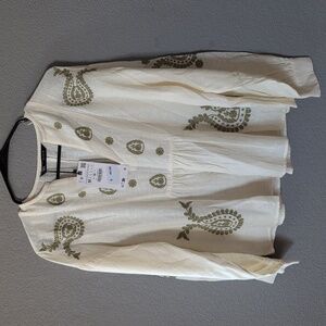 Zara NWT boho blouse